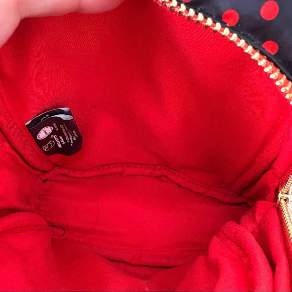 Hello Kitty NWOT Black and Red Polka Dot Kids Bag - Picture 3 of 4